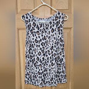 Maurices Leopard Print A-Line Skirt